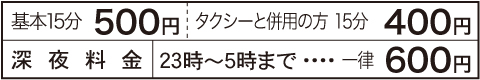 救援料金表